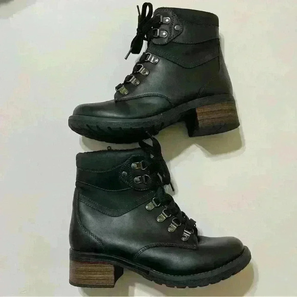 Eastland Womens Frankie Black Fashion Boots Size 6M - Picture 4 of 12